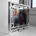 Personalised Anniversary Gifts For Husband Wife 1st 2nd 10th 