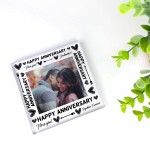 Personalised Anniversary Gifts For Husband Wife 1st 2nd 10th 