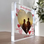 Personalised Valentines Gifts For Boyfriend Girlfriend Plaque