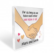 Personalised Couples Gift For Boyfriend Girlfriend Husband Wife