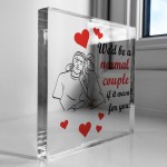 Funny Joke Valentines Day Anniversary Gift For Husband Wife