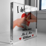 I Do Gifts Marriage Sign Gifts For Couple Personalised Wedding