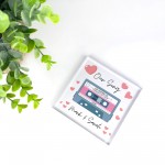 Valentines Gifts For Him Her PERSONALISED Our Song Plaque