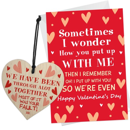 Funny Anniversary Valentines Day Birthday Card for Him Husband