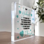 Gift for Husband Block Birthday Gift For Him Boyfriend Gifts
