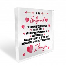 Gifts for Girlfriend Acrylic Block Birthday Gifts For Her