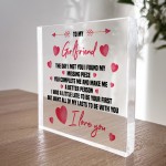 Gifts for Girlfriend Acrylic Block Birthday Gifts For Her
