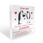 Gift for Wife from Husband Birthday Gift for Wife Acrylic 