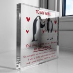 Gift for Wife from Husband Birthday Gift for Wife Acrylic 