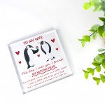 Gift for Wife from Husband Birthday Gift for Wife Acrylic 