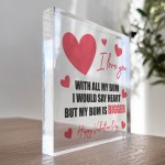 Love You All My Bum Funny Husband Boyfriend Valentine's Day Gift