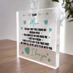 Gift For Husband Boyfriend Acrylic Block Birthday Gift For Him