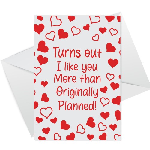 Funny Anniversary Card For Husband Wife Boyfriend 1st 10th 20th