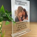 Anniversary Personalised Photo Gift For Boyfriend Girlfriend