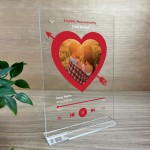 Anniversary Song Plaque Gift Personalised Photo Plaque