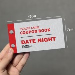Coupon Book Date Night Idea Card Game For Couple Valentines