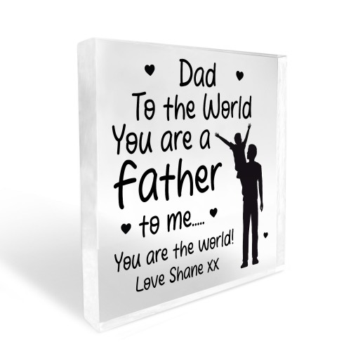 Fathers Day Birthday Gift For Dad Personalised Dad Gift From Son