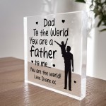 Fathers Day Birthday Gift For Dad Personalised Dad Gift From Son