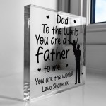 Fathers Day Birthday Gift For Dad Personalised Dad Gift From Son