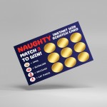 Naughty Scratch Card Gift For Him Boyfriend Husband Valentines