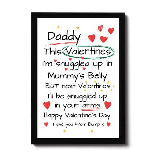 Daddy To Be Gifts For Valentines Day Gift From Bump Gift