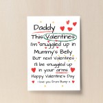 Daddy To Be Gifts For Valentines Day Gift From Bump Print