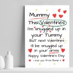 Mummy To Be Gifts For Valentines Day Gift From Bump Print