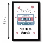 Gift For Wedding Anniversary PERSONALISED Our Song First Dance