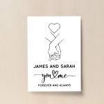 PERSONALISED Valentines Gifts for Him Her Boyfriend Girlfriend