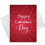 6 Pack Valentine's Day Card Multipack of 6 With Envelopes