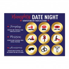 Rude Date Night Scratch Card Gift For Him Boyfriend Girlfriend