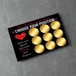 Naughty Scratch Card Gift For Couples Rude Gift For Boyfriend 