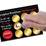 Funny Valentines Scratch Card Rude Challenges Gift For Couples