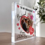 Gift For Valentines Day For Boyfriend Photo Plaque Gift For Him