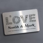 Personalised Anniversary Valentines Day Gift For Boyfriend