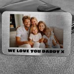 Personalised Dad Gifts Wallet Daddy Gifts From Daughter Son 