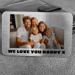 Personalised Dad Gifts Wallet Daddy Gifts From Daughter Son 