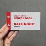 Date Night In Coupon Book Gift For Couple Valentines Anniversary