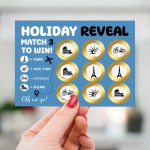 Holiday Reveal Scratch Card Surprise Rome Edition Gift For Him