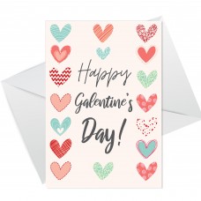 Happy Galentine's Day Card For Best Friend Galentines Day Card