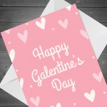 Cute Galentine's Day Card For Best Friend Galentines Day Card