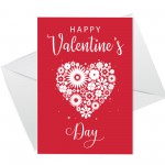 Romantic Valentine's Day Card For Husband Wife Boyfriend
