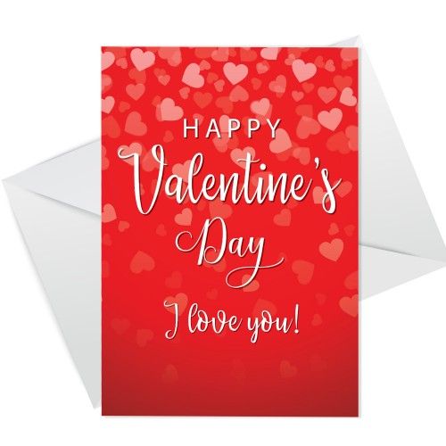 Valentine's Day Card Cute Valentines Card For Him Her Boyfriend