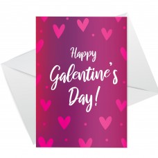 Galentines Day Card For Best Friend Cute Valentines Card For Her