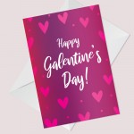 Galentines Day Card For Best Friend Cute Valentines Card For Her