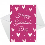 Happy Galentines Card For Best Friend Cute Valentines Day Card