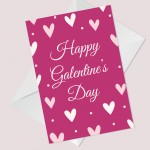 Happy Galentines Card For Best Friend Cute Valentines Day Card