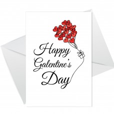 Galentines Day Card Cute Card For Best Friend For Valentines Day