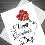 Galentines Day Card Cute Card For Best Friend For Valentines Day