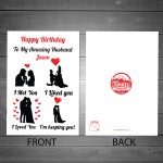 Birthday Card For Husband Personalised Birthday Card For Husband